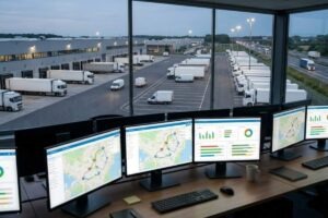 Gestión de flotas y planificación de transporte terrestre